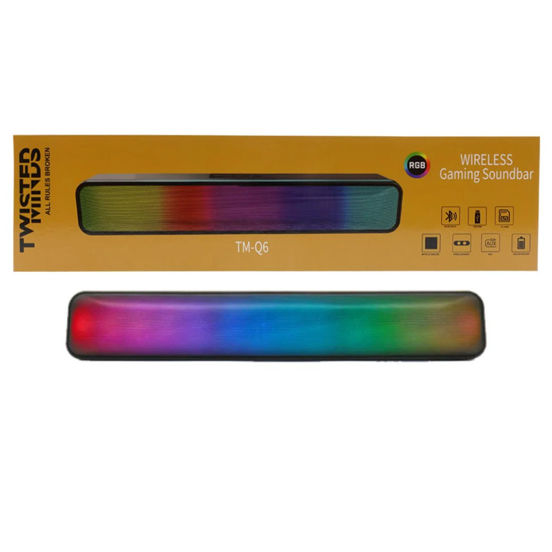 Twisted Minds RGB Wireless Bluetooth Sound bar - مكبر صوت